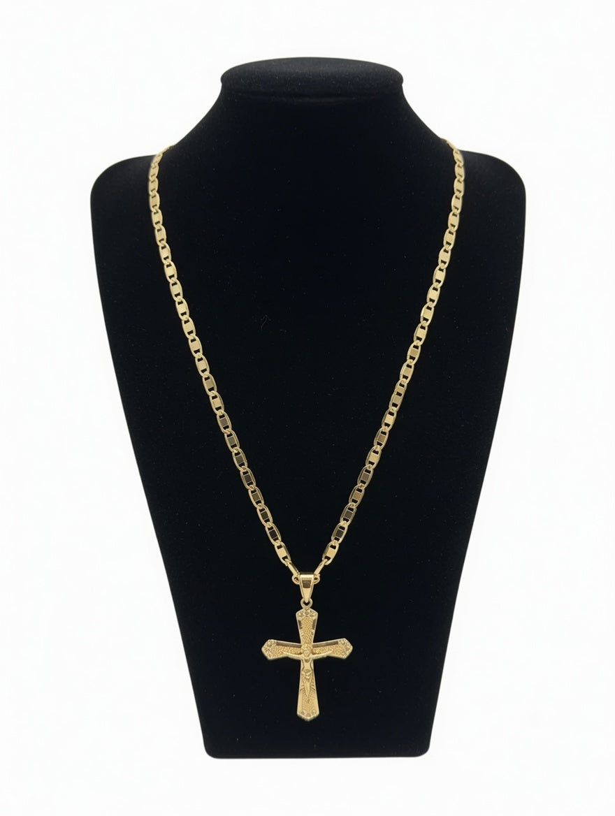 Cadena Marinera con Crucifijo